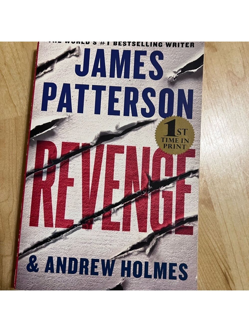 James Patterson 'Revenge' Book